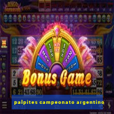 palpites campeonato argentino